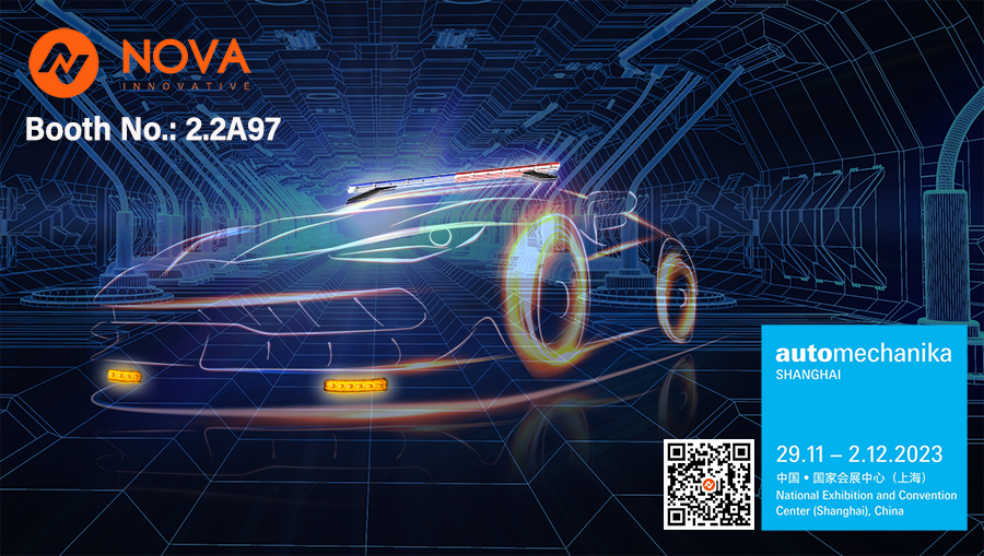 Ningbo NOVA Technology Co;Ltd vil delta på Automechanika Shanghai 2023