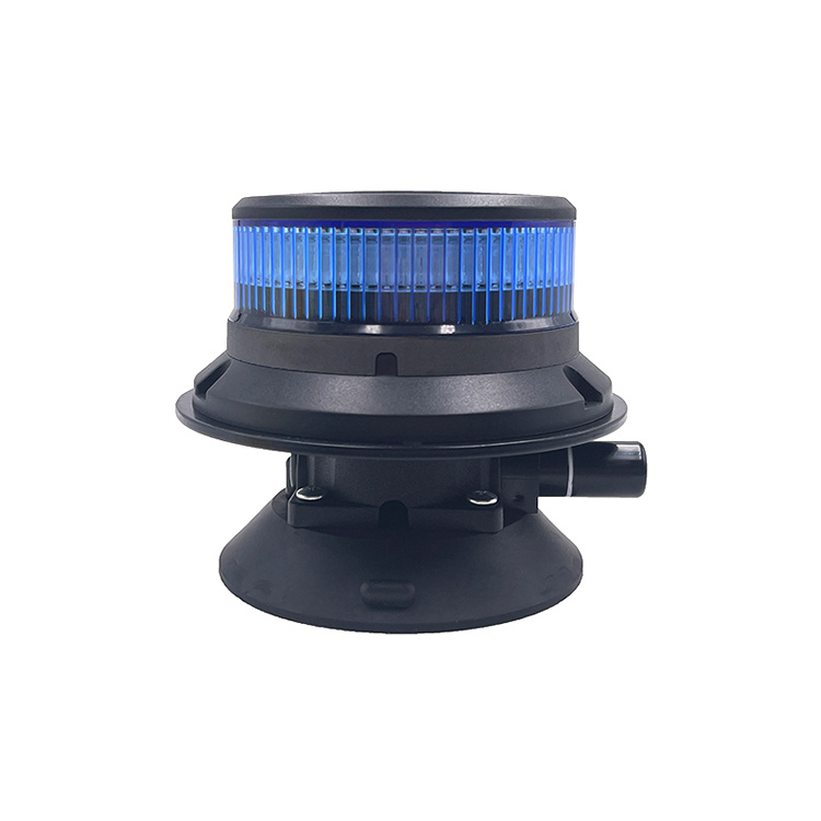 LED-blinklys med vakuumsugekopp